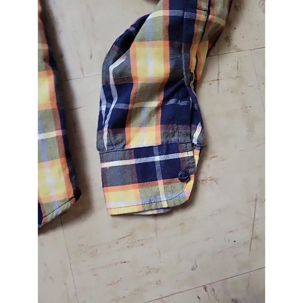 Levis‎ Mens Shirt XL Plaid Long Sleeve Button Up Yellow Levi's Egypt